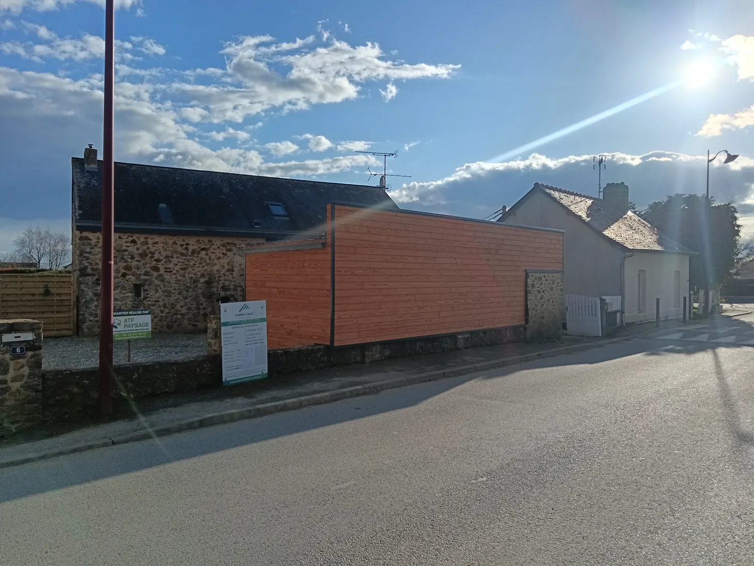 entreprise de bardage change