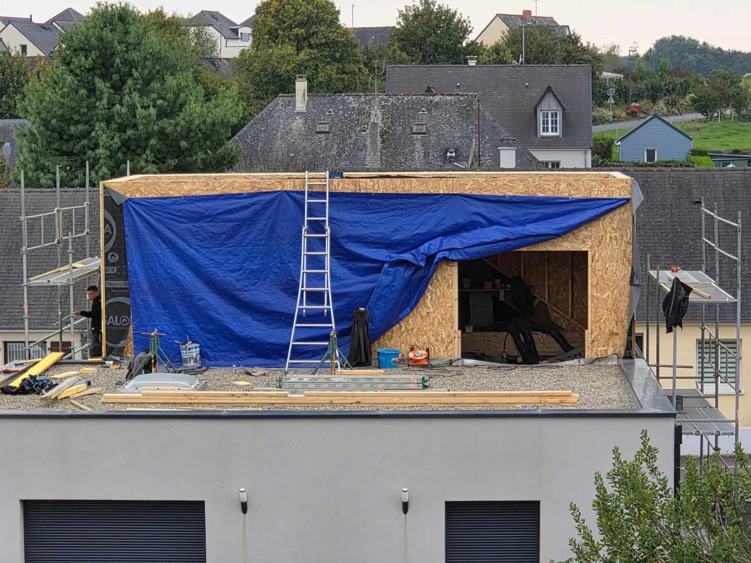 entreprise de bardage louverne