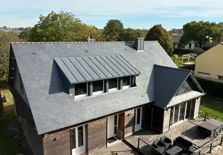 extension ossature bois Le Bourgneuf-la-Forêt-1