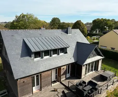 maison ossature bois Andouillé-5